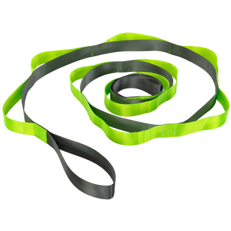 Стрічка стропа з петлями для розтяжки Stretch Strap SP-Sport FI-0175 10 петель кольори в асортименті