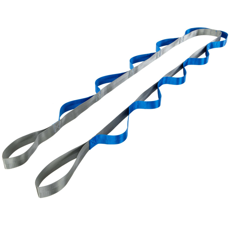 Стрічка стропа з петлями для розтяжки Stretch Strap SP-Sport FI-0175 10 петель кольори в асортименті