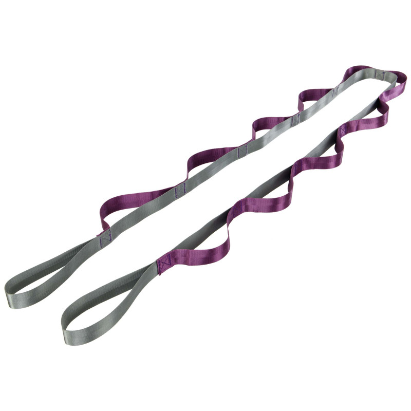 Стрічка стропа з петлями для розтяжки Stretch Strap SP-Sport FI-0175 10 петель кольори в асортименті