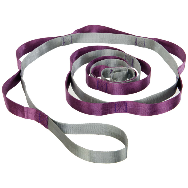 Стрічка стропа з петлями для розтяжки Stretch Strap SP-Sport FI-0175 10 петель кольори в асортименті