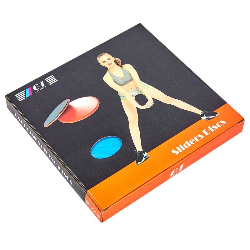 Диски для ковзання слайдери для фітнесу SP-Sport SLIDE DISCS FI-0455 17,5см кольори в асортименті