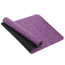 Килимок для фітнесу та спорту PU гума двошаровий SP-Sport FI-0566 183x68x0,5см кольори в асортименті