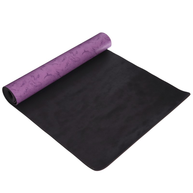 Килимок для фітнесу та спорту PU гума двошаровий SP-Sport FI-0566 183x68x0,5см кольори в асортименті