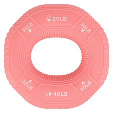 Еспандер кистьовий кільце з потрійним навантаженням JELLO FI-0649 1шт ø7.5 навантаження 20LB-80LB кольори в асортименті