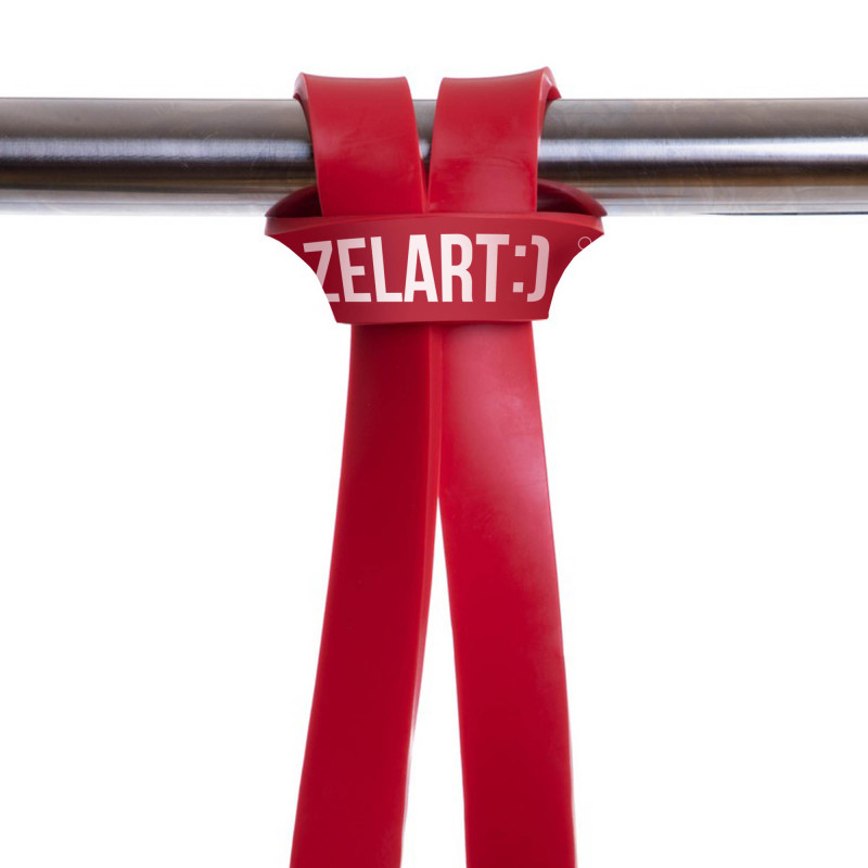 Гума петля для підтягувань та тренувань стрічка силова Zelart POWER BANDS FI-0889-2 11-29кг червоний