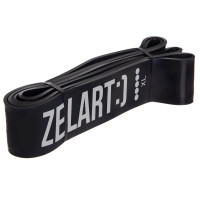 Гума петля для підтягувань та тренувань стрічка силова Zelart POWER BANDS FI-0889-5 29-79кг чорний