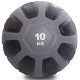 Медбол м'яч медичний Medicine Ball Zelart FI-0898-10 10кг чорний-сірий