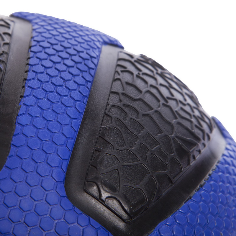 Медбол м'яч медичний Medicine Ball Zelart FI-0898-9 9кг чорний-синій