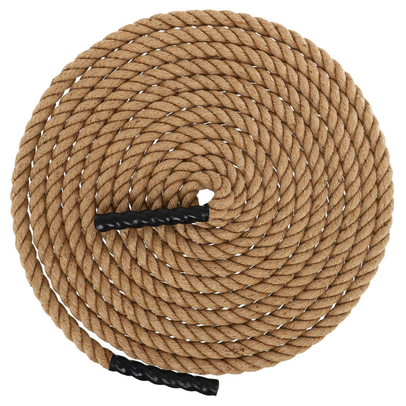 Канат для кросфіту Combat Battle Rope Zelart FI-0909-15 15м коричневий