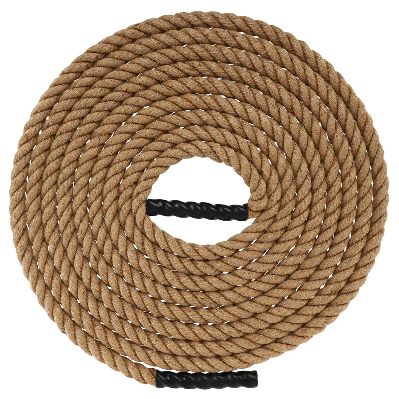 Канат для кросфіту Combat Battle Rope Zelart FI-0909-15 15м коричневий