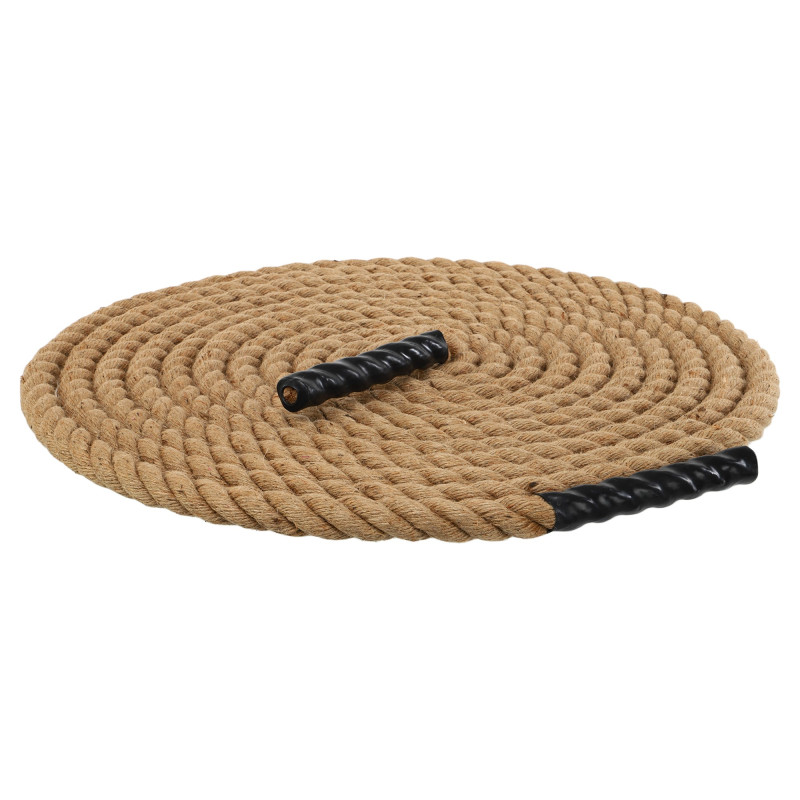 Канат для кросфіту Combat Battle Rope Zelart FI-0909-15 15м коричневий