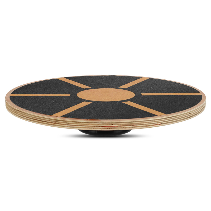 Диск балансувальний балансборд дерев'яний WOOD BALANCE BOARD Zelart FI-0912 39х7,5см кольори в асортименті