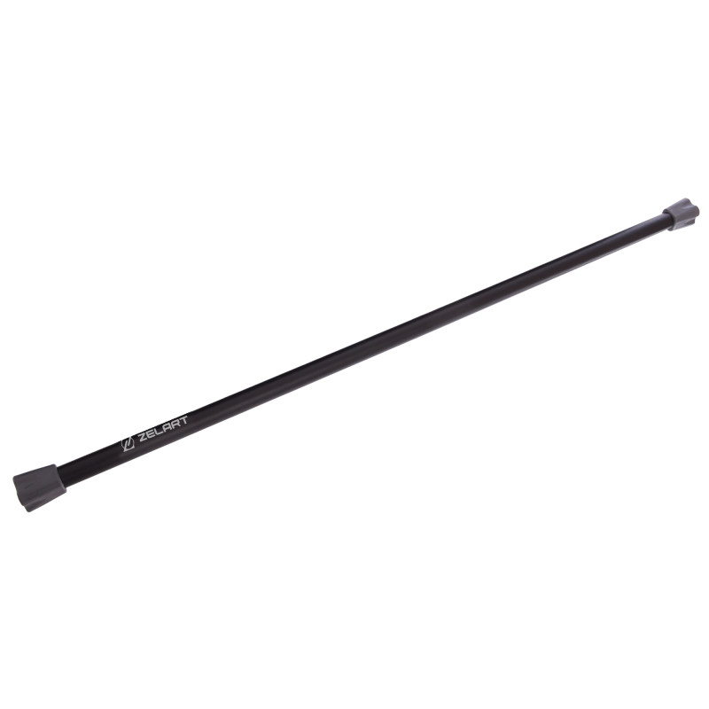Бодібар Body Bar Zelart FI-1251-1 вага 1кг чорний-сірий
