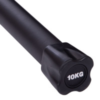Бодібар Body Bar Zelart FI-1251-10 вага 10кг чорний