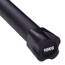 Бодібар Body Bar Zelart FI-1251-10 вага 10кг чорний