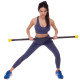 Бодібар Body Bar Zelart FI-1251-5 вага 5кг чорний-жовтий