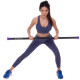 Бодібар Body Bar Zelart FI-1251-6 вага 6кг черный-фиолетовый