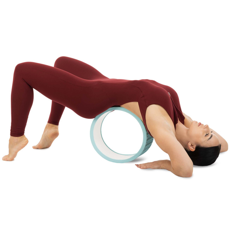 Колесо для йоги масажне Wheel Yoga FHAVK FI-1472 кольори в асортименті