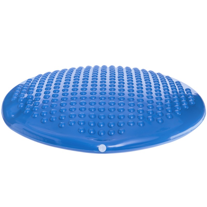 Подушка балансувальна масажна диск балансувальний BALANCE CUSHION Zelart FI-1514 діаметр 38см синій