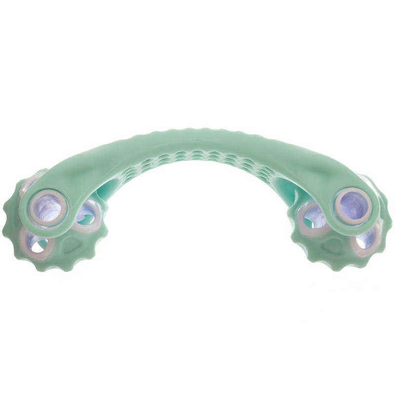 Масажер роликовий для тіла ручний 2 кульки FHAVK Massage Roller SP-Sport FI-1532 кольори в асортименті