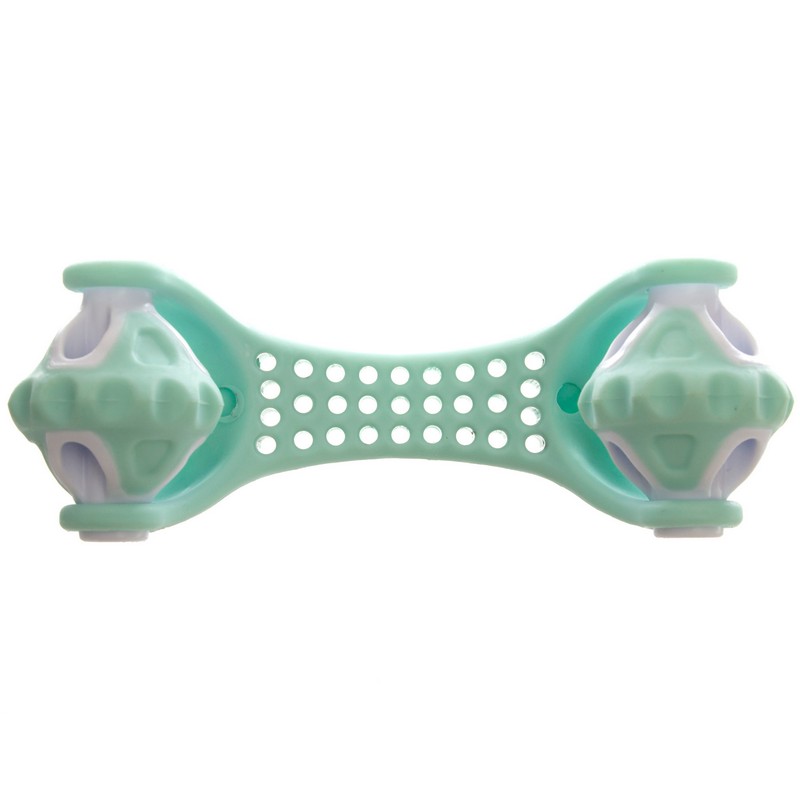 Масажер роликовий для тіла ручний 2 кульки FHAVK Massage Roller SP-Sport FI-1532 кольори в асортименті