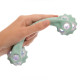 Масажер роликовий для тіла ручний 2 кульки FHAVK Massage Roller SP-Sport FI-1532 кольори в асортименті