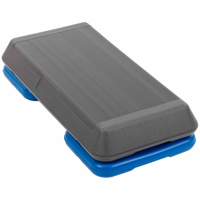 Степ-платформа для фітнесу та аеробіки 2 рівня висоти SP-Sport FI-1576 72x36,5x10-15см кольори в асортименті