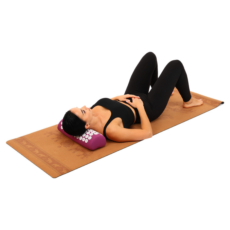 Валик масажний (Acupressure mat) Аплікатор Кузнєцова Zelart FI-1710 кольори в асортименті