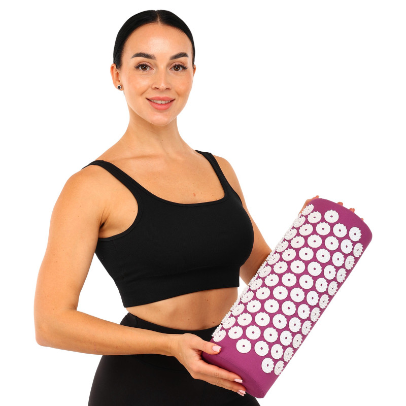 Валик масажний (Acupressure mat) Аплікатор Кузнєцова Zelart FI-1710 кольори в асортименті