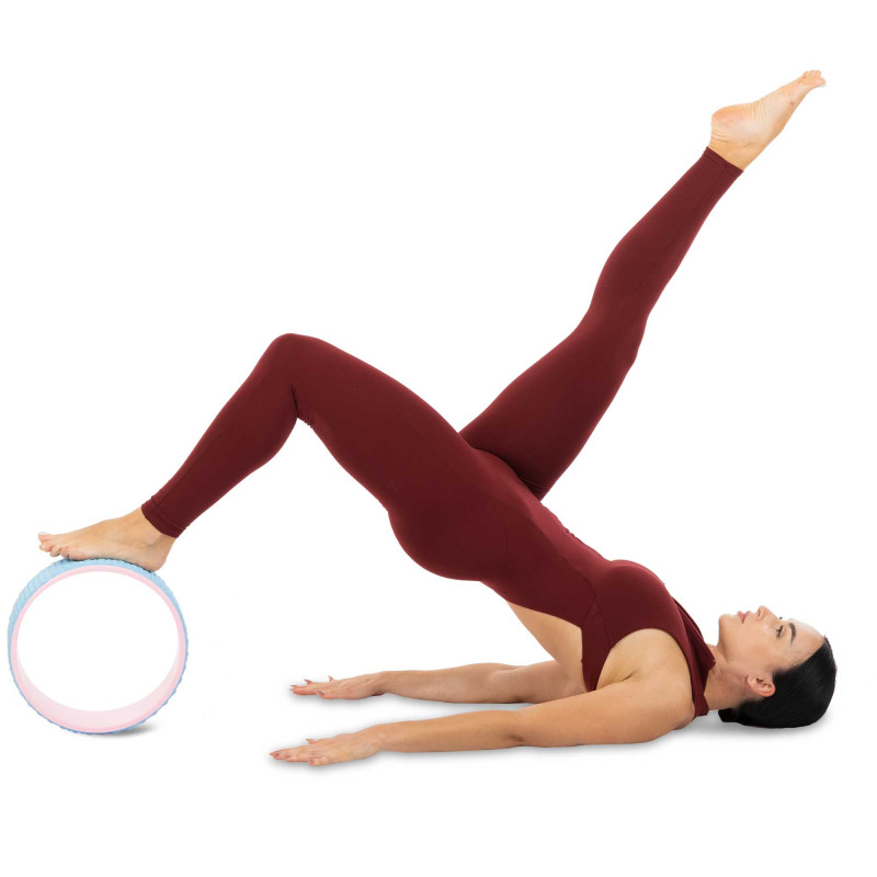 Колесо для йоги масажне SP-Sport Fit Wheel Yoga FI-1749 кольори в асортименті