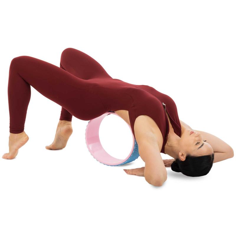 Колесо для йоги масажне SP-Sport Fit Wheel Yoga FI-1749 кольори в асортименті
