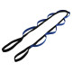 Стрічка стропа з петлями для розтяжки Stretch Strap SP-Sport FI-1756 8 петель кольори в асортименті