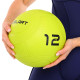 Слембол м'яч набивний для кросфіту та фітнесу Slam Ball Mdbuddy FI-1774-12 12кг салатовий