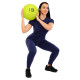 Слембол м'яч набивний для кросфіту та фітнесу Slam Ball Mdbuddy FI-1774-15 15кг салатовий