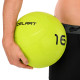 Слембол м'яч набивний для кросфіту та фітнесу Slam Ball Mdbuddy FI-1774-16 16кг салатовий
