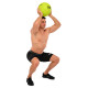 Слембол м'яч набивний для кросфіту та фітнесу Slam Ball Mdbuddy FI-1774-16 16кг салатовий