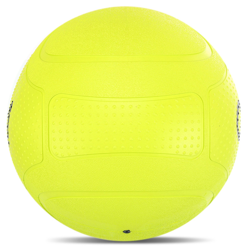 Слембол м'яч набивний для кросфіту та фітнесу Slam Ball Mdbuddy FI-1774-7 7кг салатовий