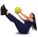 Слембол м'яч набивний для кросфіту та фітнесу Slam Ball Mdbuddy FI-1774-7 7кг салатовий