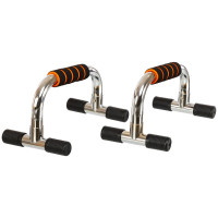 Упори для віджимань 2штуки SP-Sport FI-1776 PUSH-UP BAR 15x25см сірий-жовтий