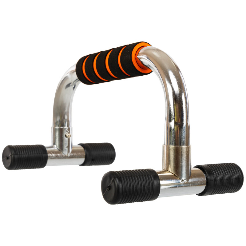 Упори для віджимань 2штуки SP-Sport FI-1776 PUSH-UP BAR 15x25см сірий-жовтий