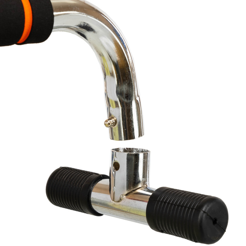 Упори для віджимань 2штуки SP-Sport FI-1776 PUSH-UP BAR 15x25см сірий-жовтий