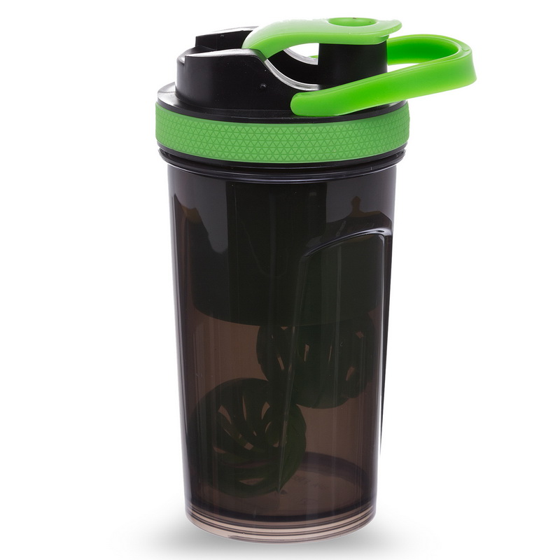 Шейкер для спортивного харчування з відсіком для протеїну TOP SHAKER BOTTLE SP-Sport FI-1869 500+100мл кольори в асортименті