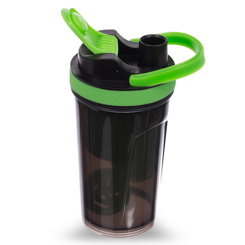 Шейкер для спортивного харчування з відсіком для протеїну TOP SHAKER BOTTLE SP-Sport FI-1869 500+100мл кольори в асортименті