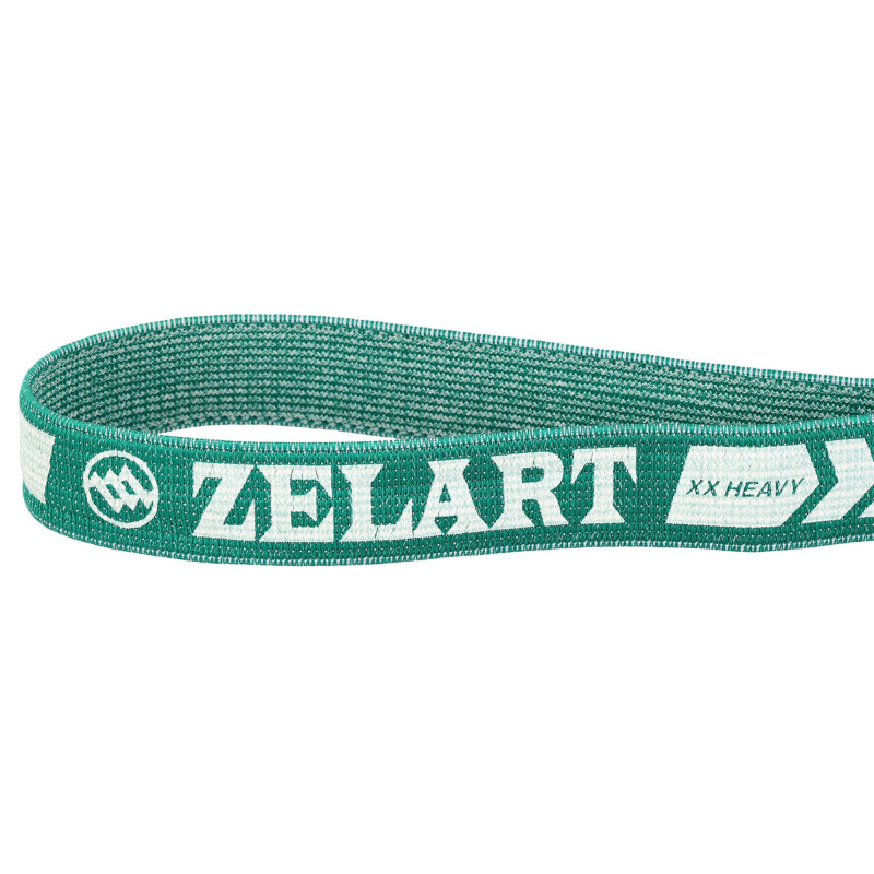 Гумка тканинна для вправ стрічка опору LOOP BANDS для вправ Zelart FI-1970-2XL 2XL зелений