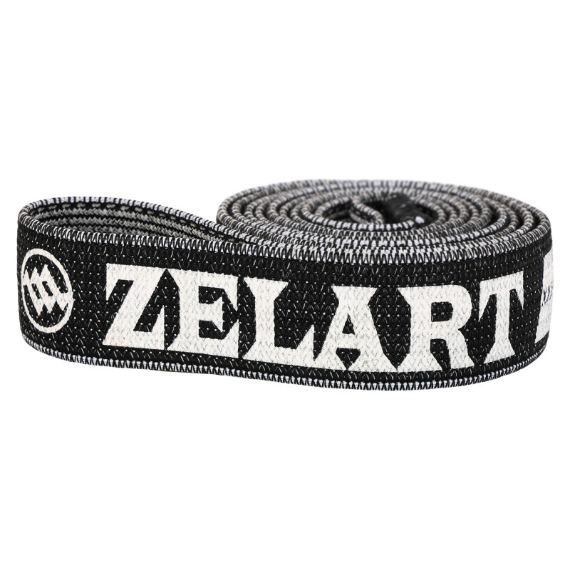 Гумка тканинна для вправ стрічка опору LOOP BANDS для вправ Zelart FI-1970-3XL 3XL чорний