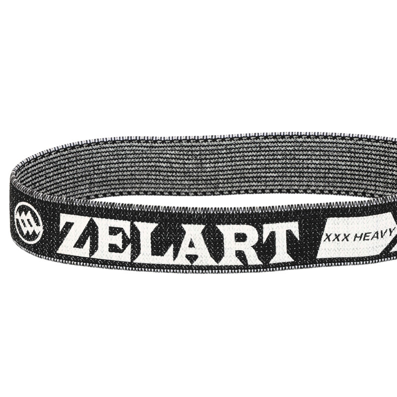 Гумка тканинна для вправ стрічка опору LOOP BANDS для вправ Zelart FI-1970-3XL 3XL чорний