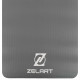 Килимок для фітнесу та спорту з люверсами для зберігання Zelart FI-2264 183x65x0,6см темно-сірий