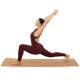 Килимок для йоги Пробковий каучуковий двошаровий Yoga mat SP-Sport FI-2433 183x61x0,6см кольори в асортименті