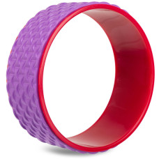Колесо для йоги масажне SP-Sport Fit Wheel Yoga FI-2437 фіолетовий-рожевий