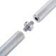 Біта сталева булава для кросфіту розсувна Adjustable Macebell MDbuddy FI-2513 1шт вага 12кг хром